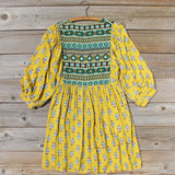 Cedar Grass Dress in Mustard: Alternate View #4