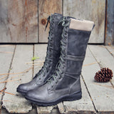 The Elm & Stout Boots in Gray: Alternate View #1