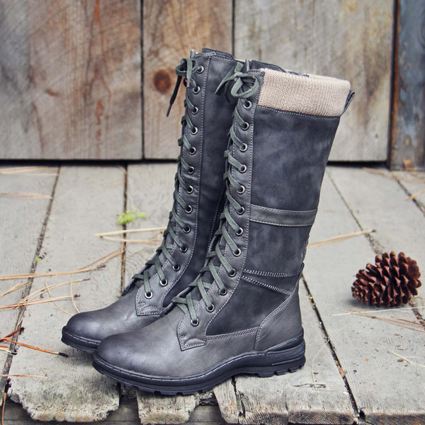 The Elm & Stout Boots in Gray: Featured Product Image