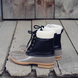 The Cozy Duck Boot in Black: Alternate View #3