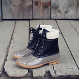 The Cozy Duck Boot in Black: Alternate View #1