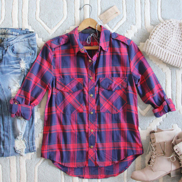 The Everyday Plaid Top in Tartan: Featured Product Image