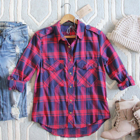 The Everyday Plaid Top in Tartan