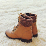 The Grizzly Boots in Tan: Alternate View #4