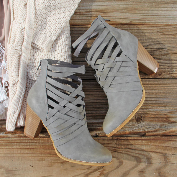 The Jax Braided Booties: Featured Product Image