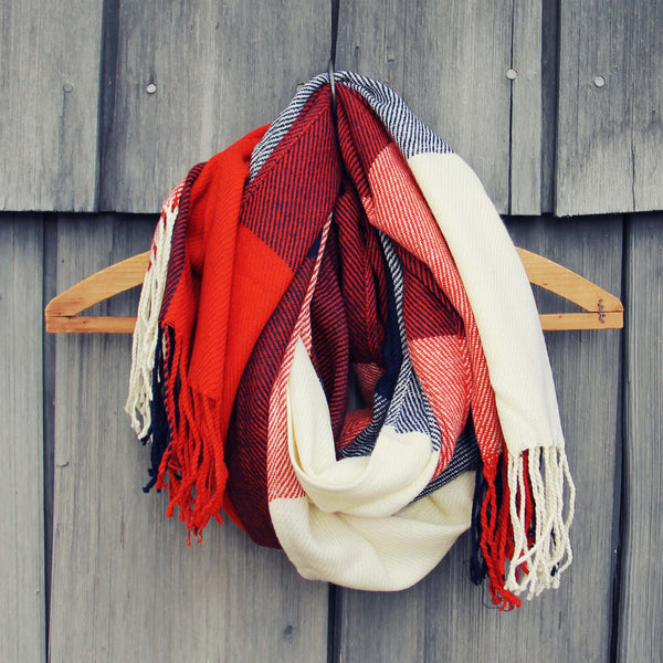The Lodge Plaid Scarf: Featured Product Image