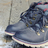 The Logger Boots in Gray: Alternate View #2