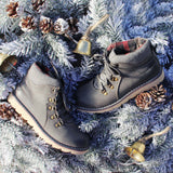 The Logger Boots in Gray: Alternate View #4
