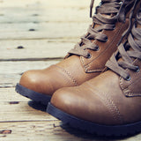 The Mountaineer Sweater Boots in Taupe: Alternate View #2