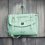 The Nash Tote in Mint: Alternate View #1