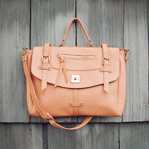 The Nash Tote in Peach: Featured Product Image