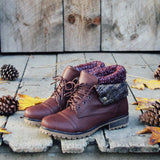 The Nor'wester Boots in Brown: Alternate View #2