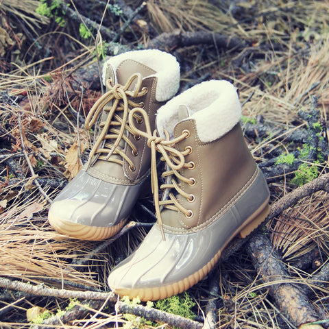 The Cozy Duck Boot
