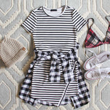 The Riley Stripe Dress: Alternate View #1