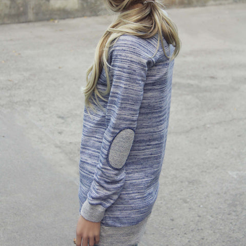 Knit & Slub Sweatshirt