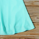 The Sunseeker Dress in Turquoise: Alternate View #3