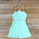 The Sunseeker Dress in Turquoise: Alternate View #1