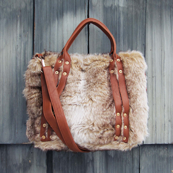 The Yukon Faux Fur Tote: Featured Product Image