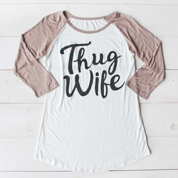 Thug Wife Tee: Featured Product Image