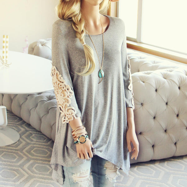 Tilly Lace Tee: Featured Product Image