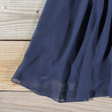 Timber Lace Dress in Navy: Alternate View #3