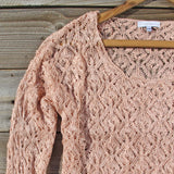 Timber Line Top in Pink: Alternate View #2
