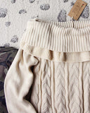 Timberline Cozy Sweater in Cream: Alternate View #3