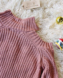 Toasty Knit Sweater in Mauve: Alternate View #2