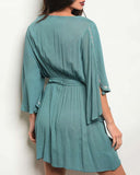 Toujours Dress in Sage: Alternate View #2