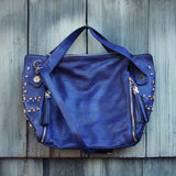 Tucker Studded Tote in Midnight: Alternate View #1