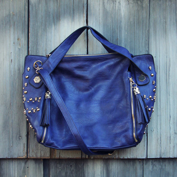 Tucker Studded Tote in Midnight: Featured Product Image