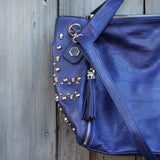 Tucker Studded Tote in Midnight: Alternate View #2