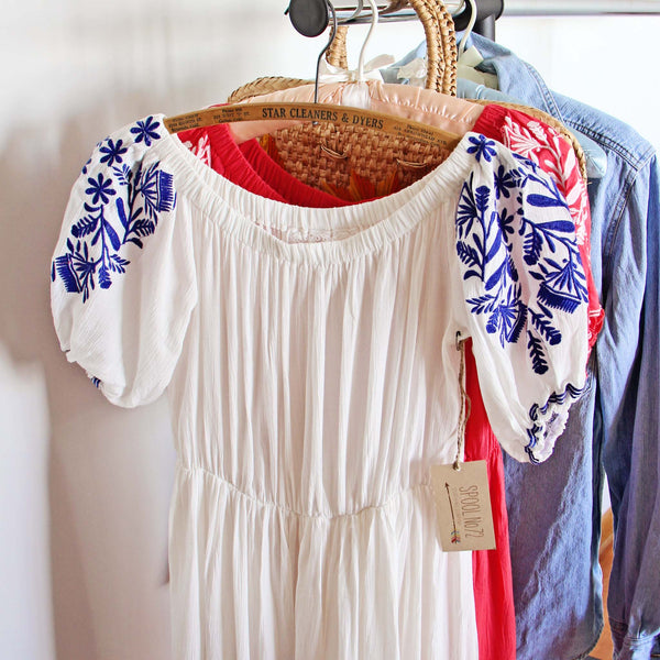Tulum Maxi Dress in White: Featured Product Image
