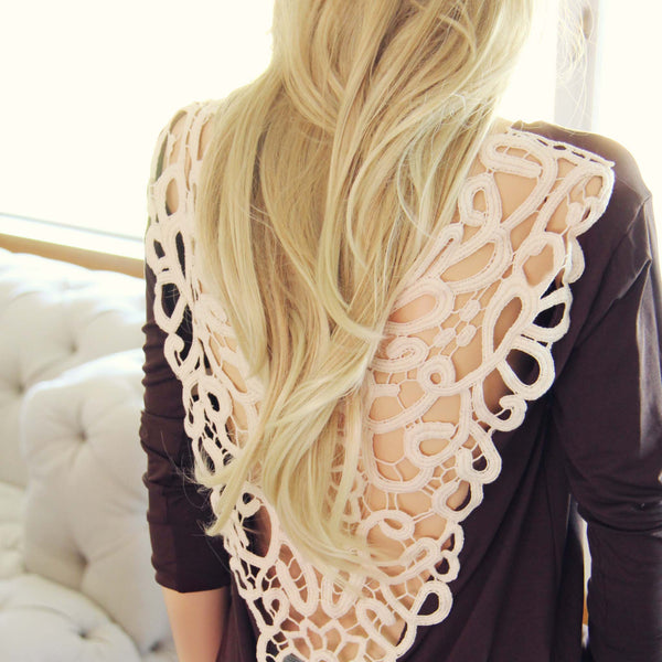 Tumbleweed Lace Tee: Featured Product Image
