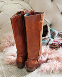 Vintage Floral Stitch Boots: Alternate View #3