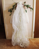 Vintage Daisy Lace Wedding Dress: Alternate View #7
