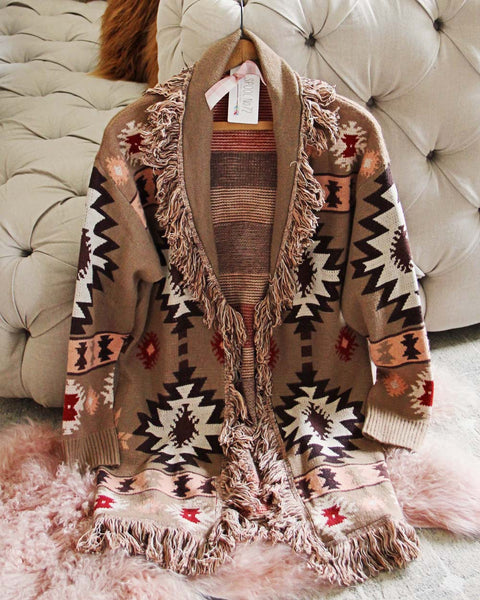Velvet Moon Blanket Sweater in Sand: Featured Product Image