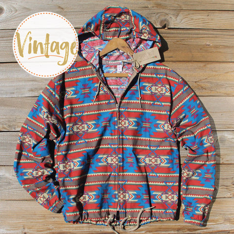 Vintage Fall Hooded Jacket