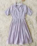 Vintage 50's Cotton Dress: Alternate View #1