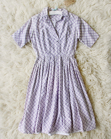 Vintage 50's Cotton Dress