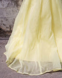 Vintage 50's Lemon Dress: Alternate View #3