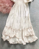 Vintage 70's Gauzy Dress: Alternate View #2