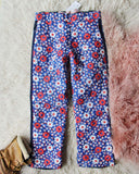 Vintage 70's Daisy Ski Pants: Alternate View #1