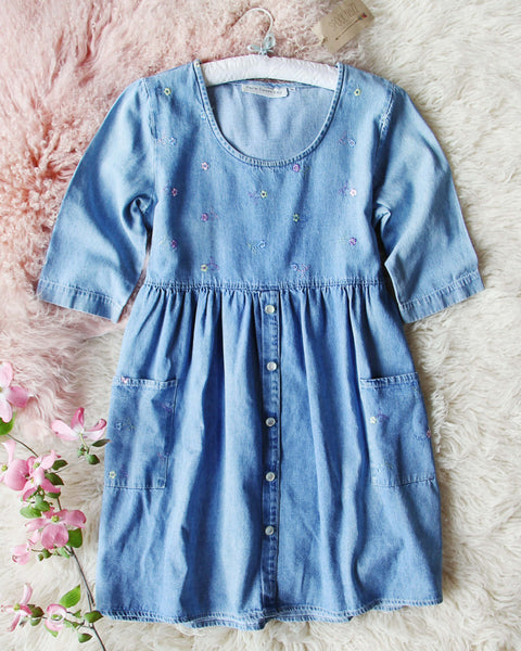 Vintage 90's Babydoll Dress: Featured Product Image