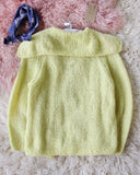 Vintage 50's Daffodil Sweater: Alternate View #4