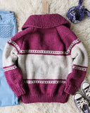 Vintage 70's Cozy Knit Cowichan Sweater: Alternate View #4