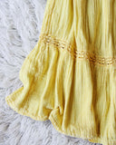Vintage 70's Mexican Gauze Dress: Alternate View #3