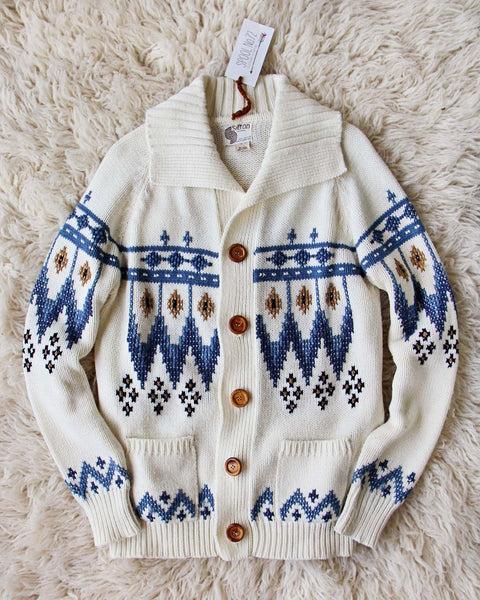 Vintage 70's Native Sweater: Featured Product Image