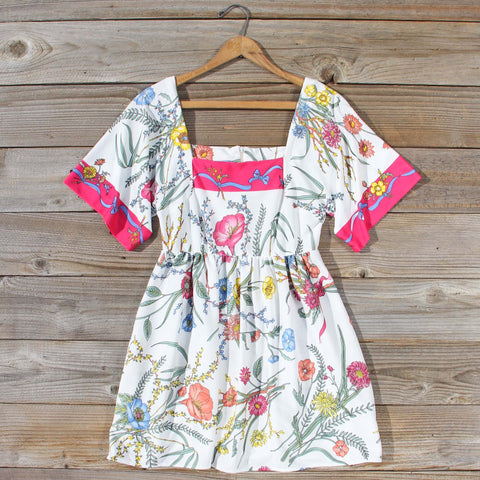 Vintage 70's Poppies Dress