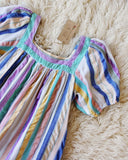 Vintage 70's Rainbow Dress: Alternate View #2